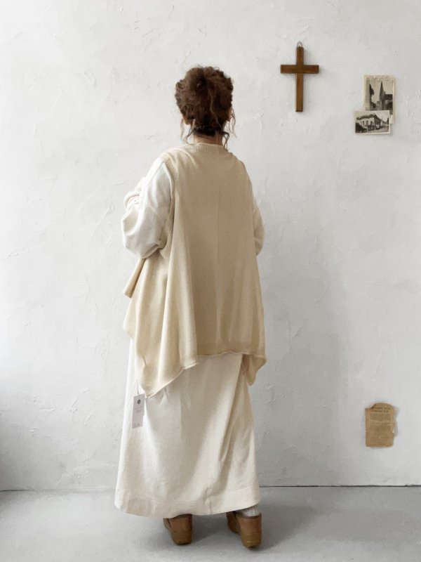 画像11: Crea delice／ショールカラージレ・ベージュ (11)