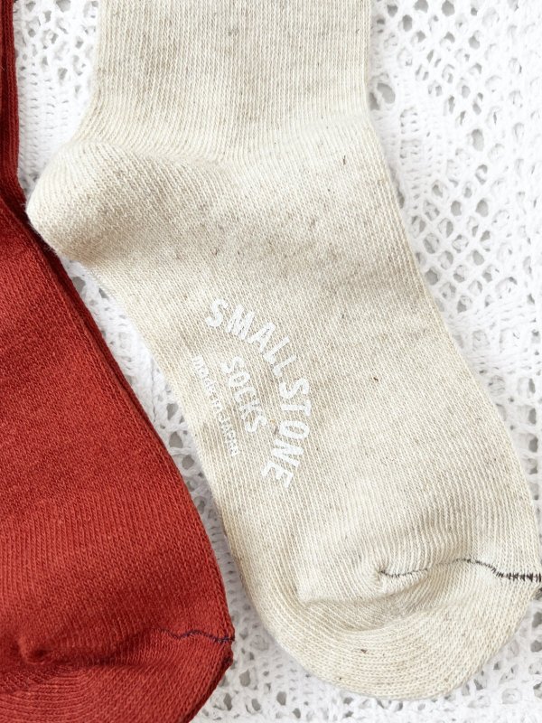 画像6: SMALL STONE／リネンカラーソックス (6)