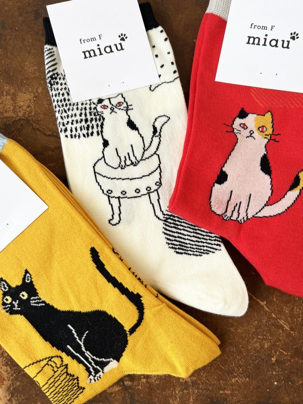 画像2: from F miau／ねこたちのソックス (2)