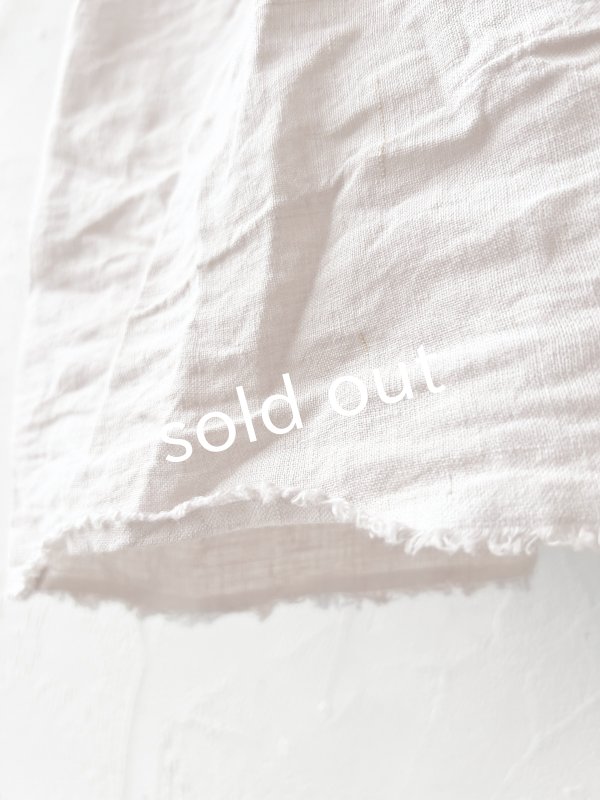 画像7: MARCHE' DE SOEUR／大きなラッフル襟のチュニック・ファナージュピンクに生成り襟 (7)