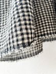 画像7: MARCHE' DE SOEUR／大きなラッフル襟のチュニック・ワッフルブラックに黒ガーゼ襟 (7)