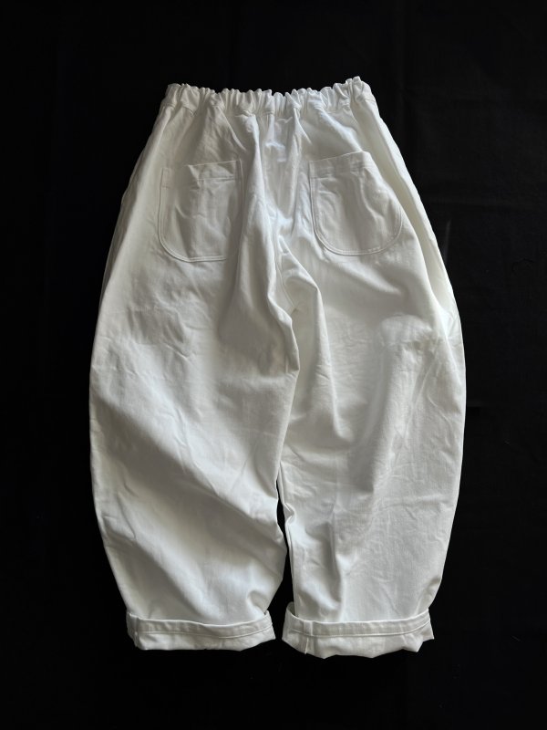 画像6: seasew.／510 ホワイトデニムコクーンパンツ (6)