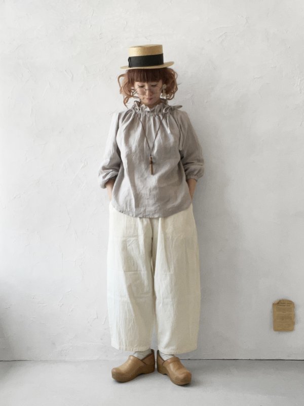 画像8: seasew.／508 オックスコクーンパンツ・キナリ (8)