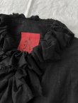 画像7: Reliure／FRILL VEST・Black linen (7)