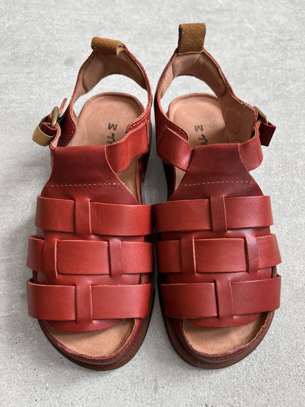 画像4: Diu／本革パルミエサンダル・レッド (4)