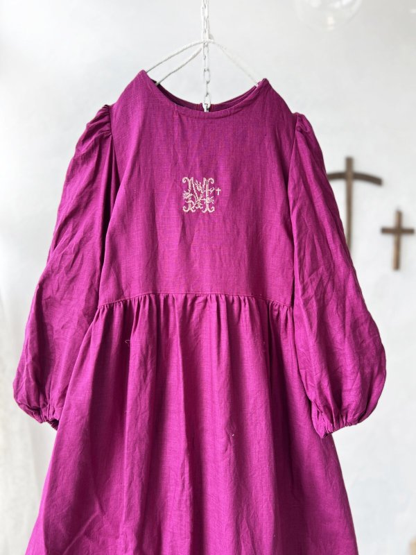 画像3: 【4/24(金)21時から販売】MIFUMIコラボ／janeのワンピース・ローズマダー＆bag (3)