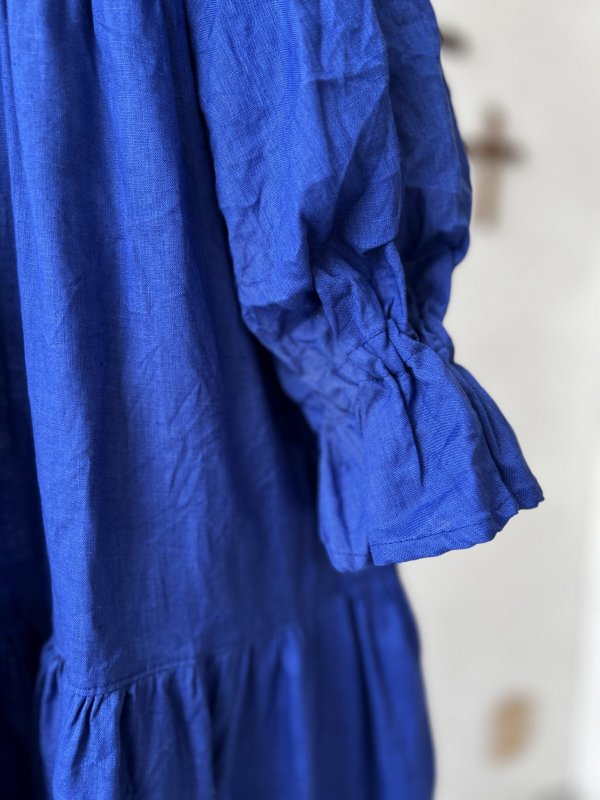 画像4: 【4/24(金)21時から販売】MIFUMIコラボ／anneのワンピース・ブルー＆bag (4)