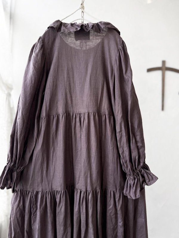 画像7: 【4/24(金)21時から販売】MIFUMIコラボ／anneのワンピース・くすみグレープ＆bag (7)