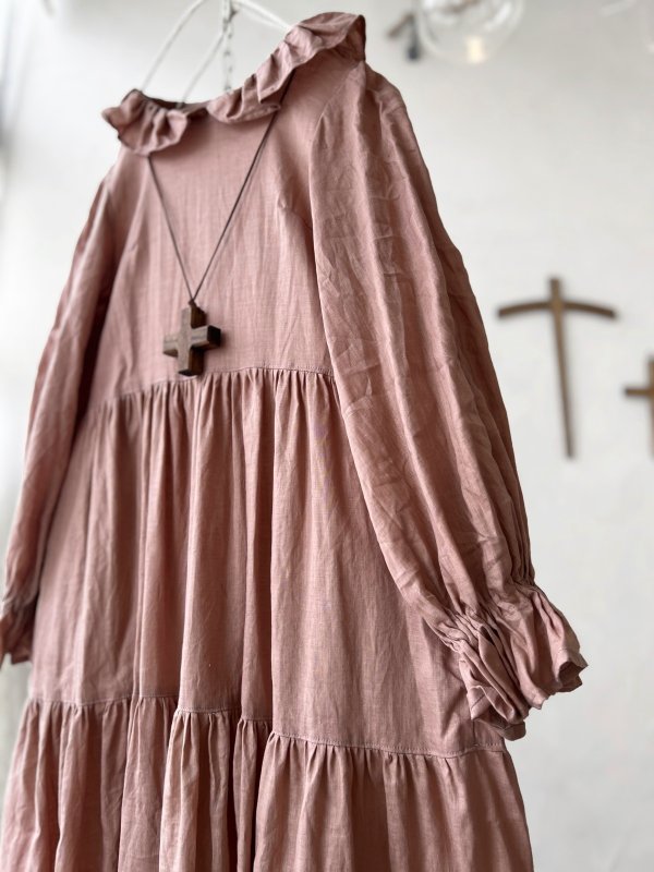 画像2: 【4/24(金)21時から販売】MIFUMIコラボ／anneのワンピース・ピーチ＆bag (2)