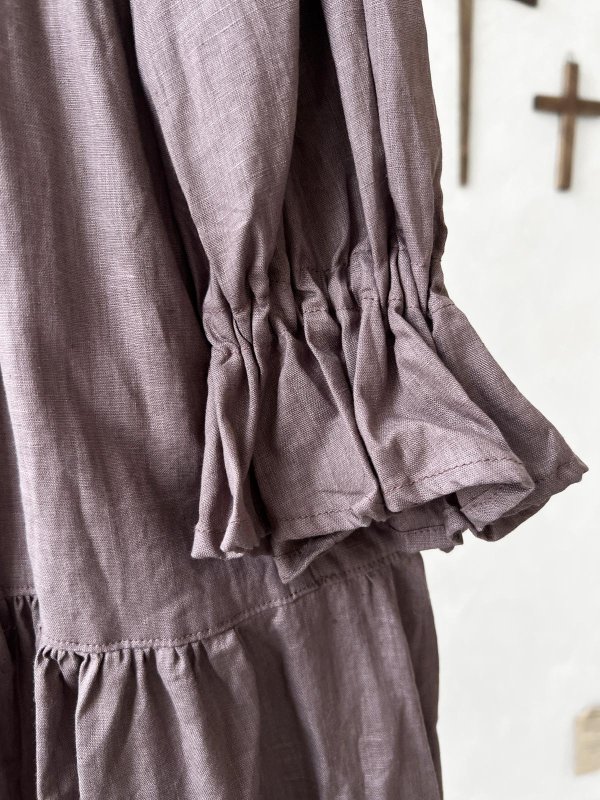 画像3: 【4/24(金)21時から販売】MIFUMIコラボ／anneのワンピース・くすみグレープ＆bag (3)