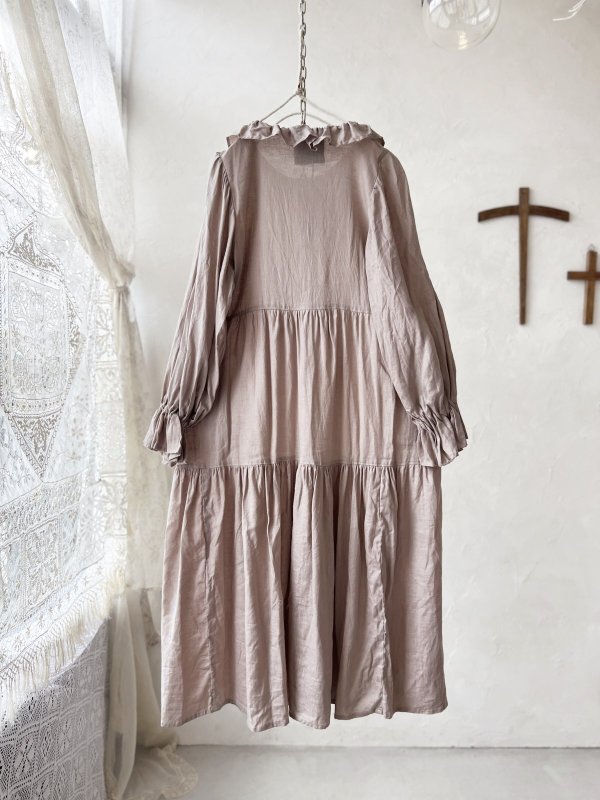 画像7: 【4/24(金)21時から販売】MIFUMIコラボ／anneのワンピース・灰桜＆bag (7)