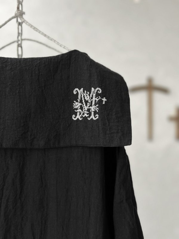 画像7: 【4/24(金)21時から販売】MIFUMIコラボ／sarahのワンピース・黒＆bag (7)