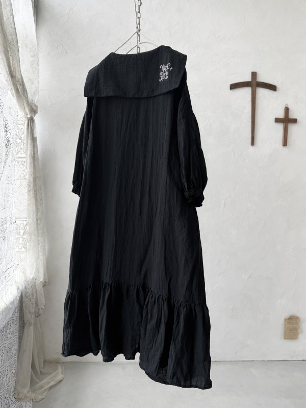 画像5: 【4/24(金)21時から販売】MIFUMIコラボ／sarahのワンピース・黒＆bag (5)