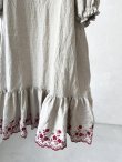 画像10: 【4/24(金)21時から販売】MIFUMIコラボ／sarahのワンピース・赤花刺繍＆bag (10)