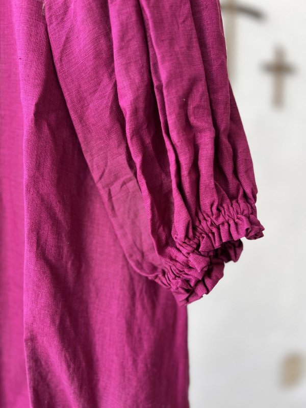 画像8: 【4/24(金)21時から販売】MIFUMIコラボ／sarahのワンピース・ローズマダー＆bag (8)