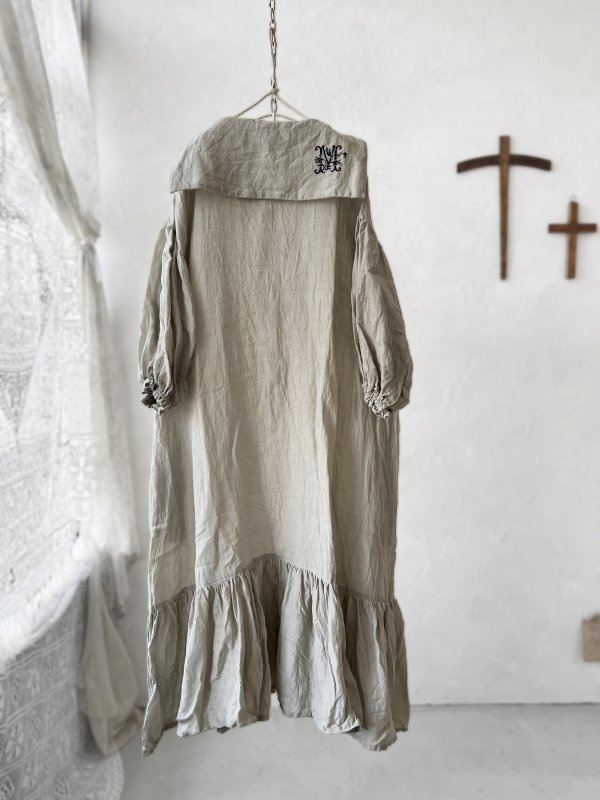 画像5: 【4/24(金)21時から販売】MIFUMIコラボ／sarahのワンピース・ライトグレー＆bag (5)