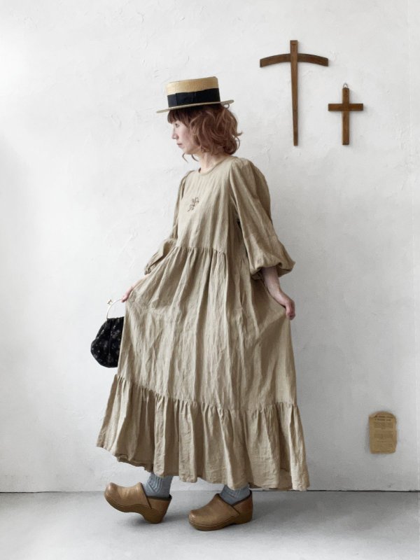 画像12: 【4/24(金)21時から販売】MIFUMIコラボ／janeのワンピース・オフB ＆bag (12)