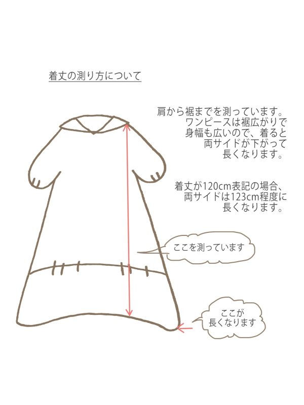 画像17: 【4/24(金)21時から販売】MIFUMIコラボ／anneのワンピース・こげ茶＆bag (17)