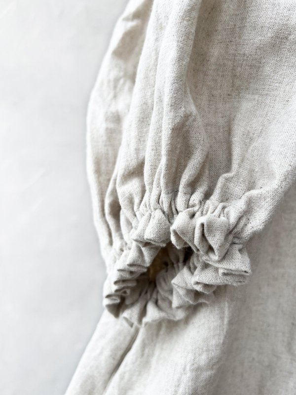 画像6: 【4/24(金)21時から販売】MIFUMIコラボ／sarahのワンピース・カーキサークル刺繍＆bag (6)