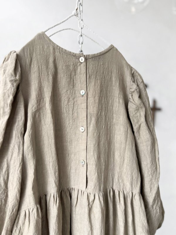 画像8: 【4/24(金)21時から販売】MIFUMIコラボ／janeのワンピース・うすカーキ＆bag (8)