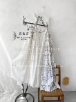 画像1: shizuka's/アンティークレースキャミワンピース・マディラ刺繍 (1)