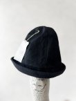 画像4: 羊帽子店／リネンノッポ帽子・ネイビーデニム (4)