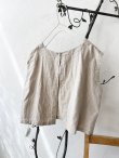 画像6: Libera&Capricciosa／後ろ開きワイドベスト・生成り (6)