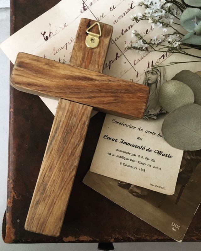marchet／木の十字架 壁掛け - MARCHE' DE SOEUR