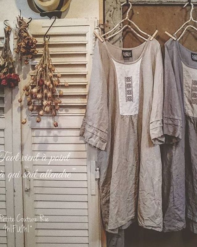 Mifumi Emmaワンピース きなり Marche De Soeur