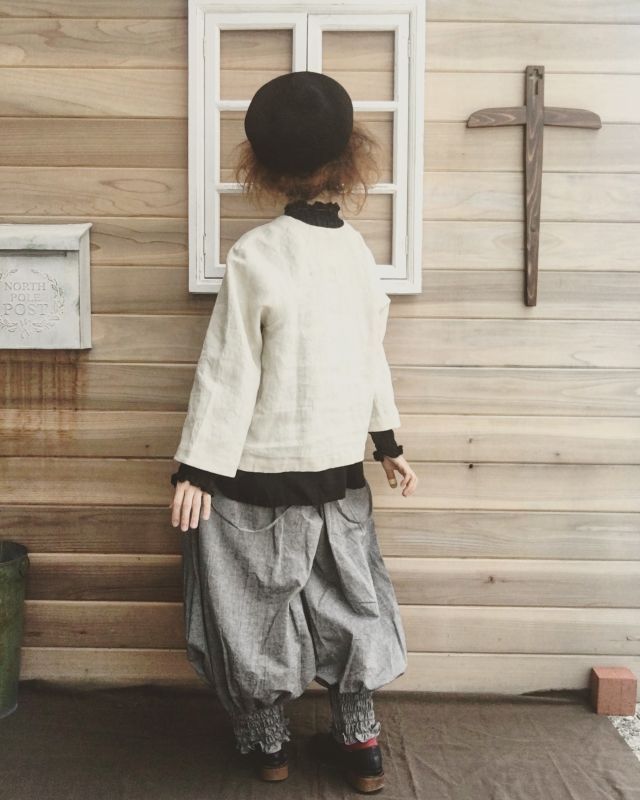 MARCHE' DE SOEUR/シャーリングピエロパンツ - MARCHE' DE SOEUR