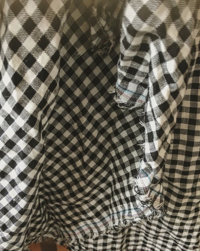 MARCHE' DE SOEUR/アレンジエプロンワンピース・ギンガムチェック