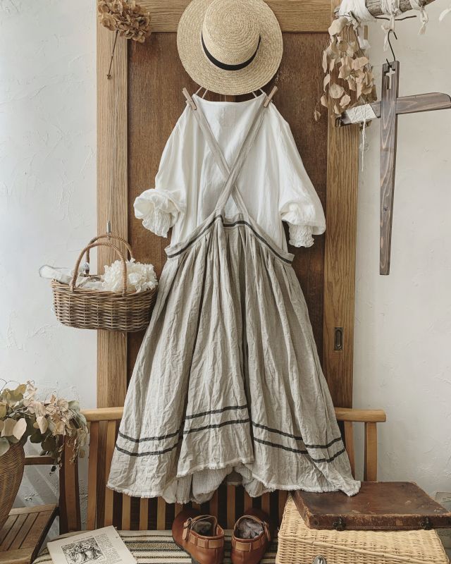 MARCHE' DE SOEUR＊エプロンスカート