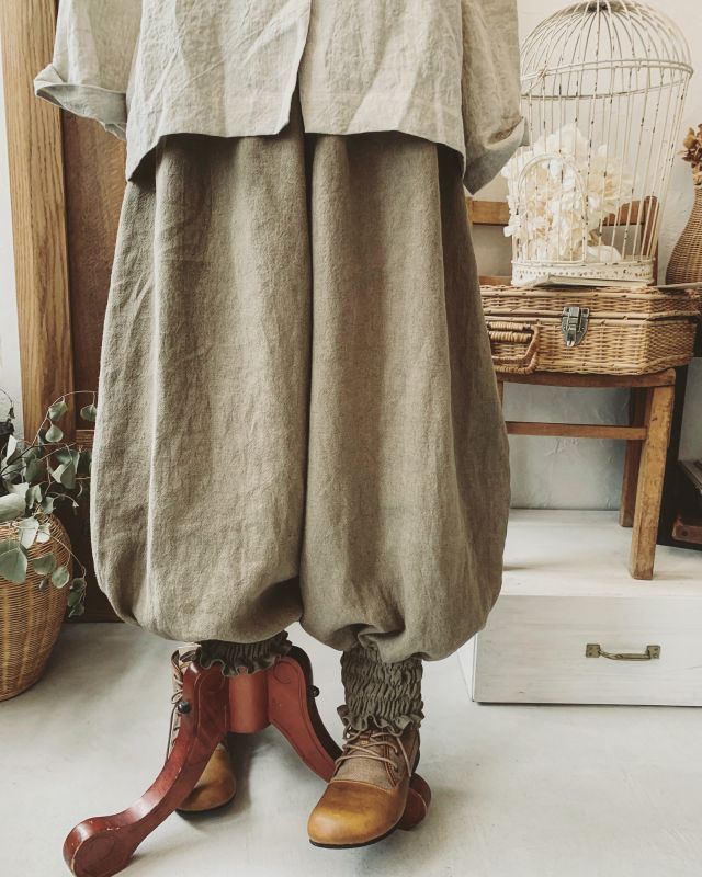 MARCHE' DE SOEUR/ピエロパンツ・モカブラウン