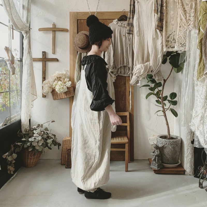MARCHE' DE SOEUR／ピエロサロペット・ナチュラル