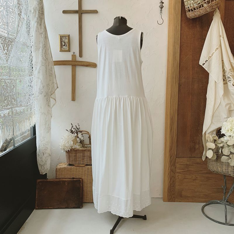 4u タンクトップペチワンピース オフ Marche De Soeur