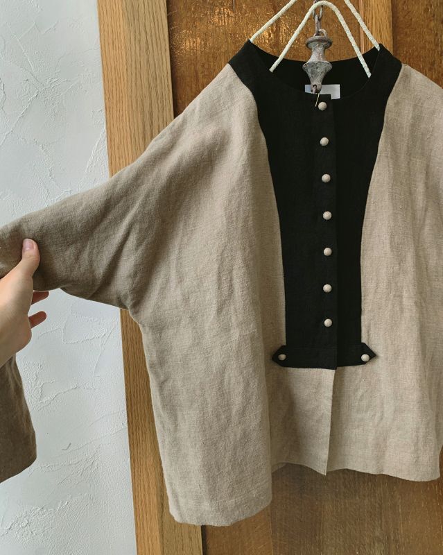 商品一覧の通販 MAGALI ブラッシュド ベルギーリネン カーディガン