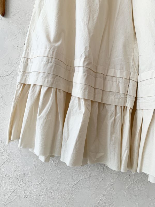 SO/タックギャザーペチパンツ・エクリュ