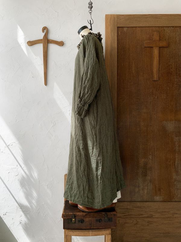 MARCHE' DE SOEUR／ラッフルクラシックワンピース・フォレスト
