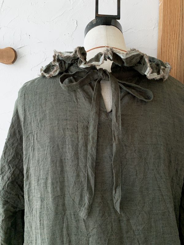 MARCHE' DE SOEUR／ラッフルクラシックワンピース・フォレスト