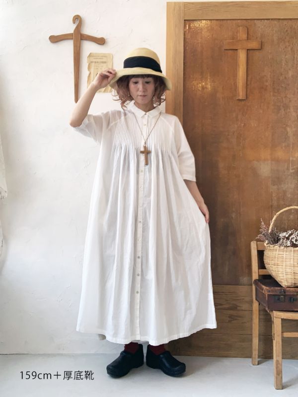 新品しつけあり】マムエモア ワンピース115 シャツおまけ 目白