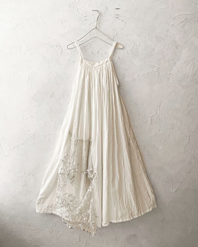 marche' de soeur  アンティークレース キャミワンピース
