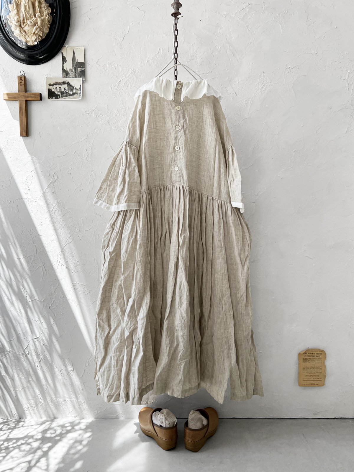 極美品♡ルネ♡白襟 リネンワンピース 2025年最新】rene ルネ 白襟 ワンピースの人気アイテム - メルカリ