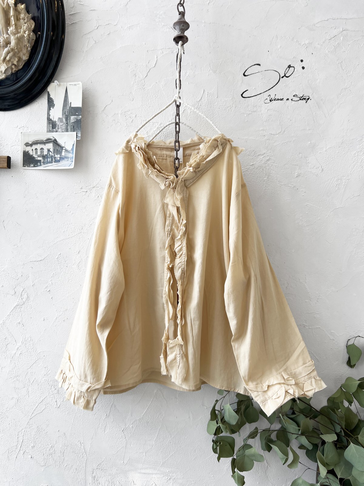 Merlette♡マーレット♡コットンティアード ブラウス チュニック