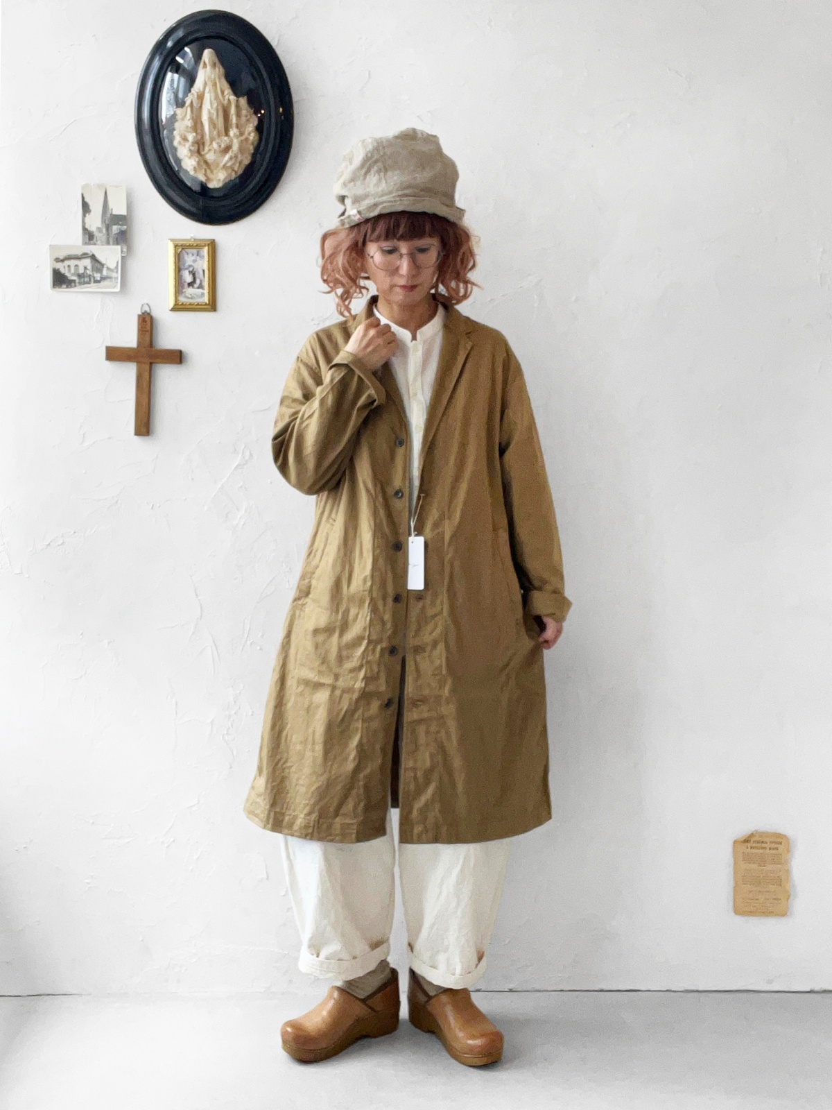 seasew.／109 オックステーラードジャケット・ブラウン - MARCHE