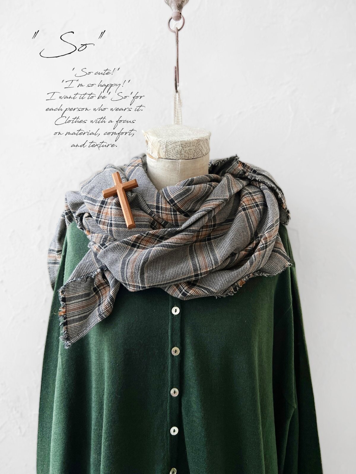 チルドレンオブザディスコーダンス ストール ショール 茶