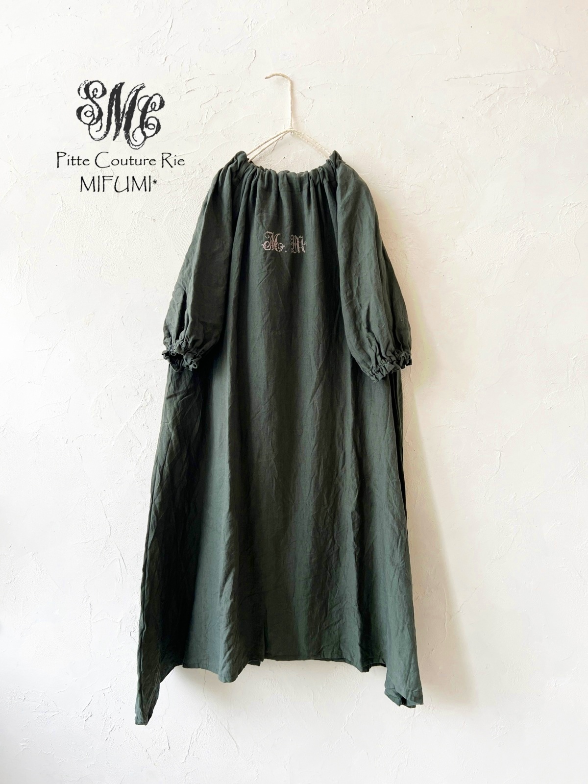 ハンドメイド作家 mifumi リリィのワンピース ハンドメイド作家 mifumi リリィのワンピース MIFUMI（服飾作家