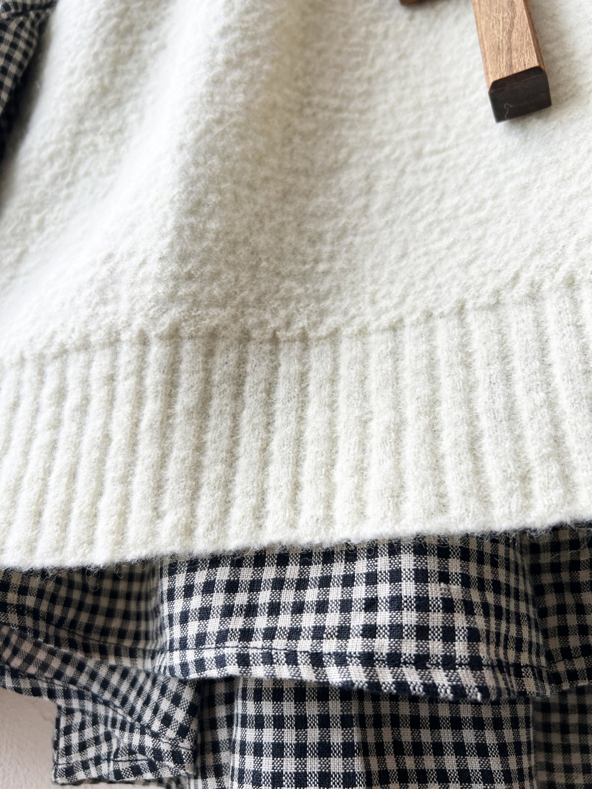 SO／圧縮ニットフードベスト・オフ - MARCHE' DE SOEUR